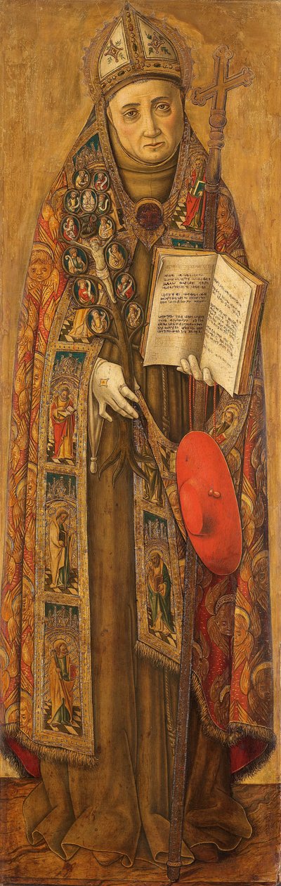 Sint Bonaventura door Vittore Crivelli