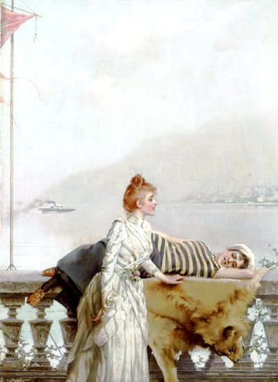 Dagdromers (een van een paar) door Vittorio Matteo Corcos