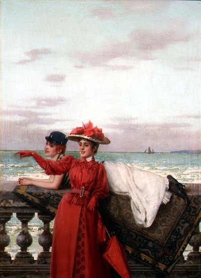 Dagdromers (een van een paar) door Vittorio Matteo Corcos