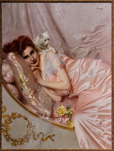 Op de Bank door Vittorio Matteo Corcos