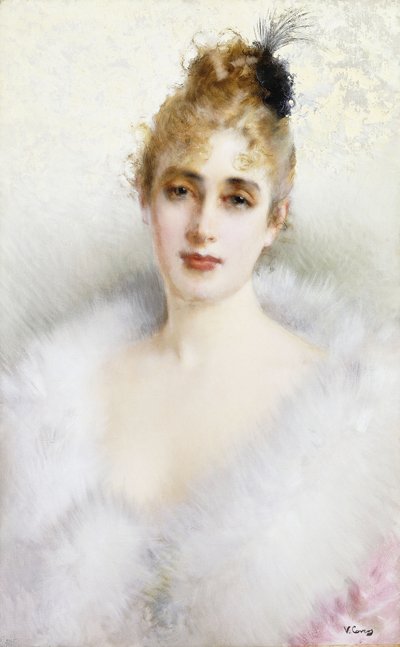 Klaar voor het Bal door Vittorio Matteo Corcos