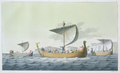 Vloot van Willem de Veroveraar, 1066, plaat 8 uit 