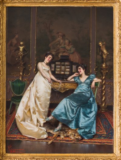 De Parelketting door Vittorio Reggianini
