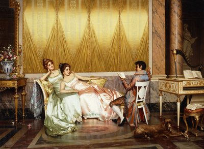 De poëzielezing door Vittorio Reggianini