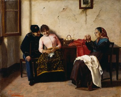 De vrijer door Vittorio Reggianini