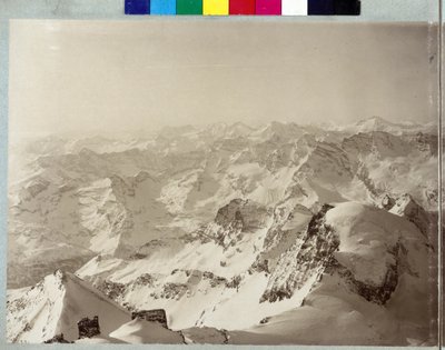 Alpenpanorama door Vittorio Sella