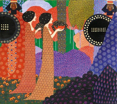 Le mille e una notte, 1914 door Vittorio Zecchin