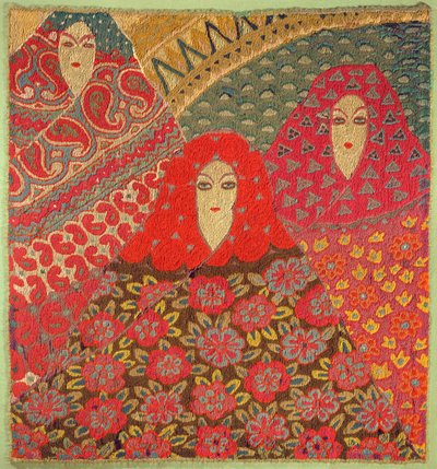 Wandtapijt door Vittorio Zecchin