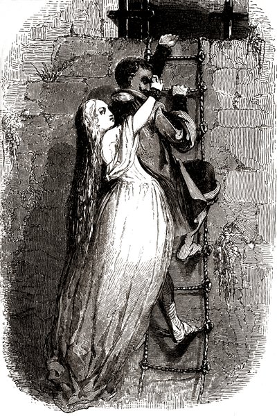 De ontsnapping van Milady de Winter door Vivant (after) Beauce
