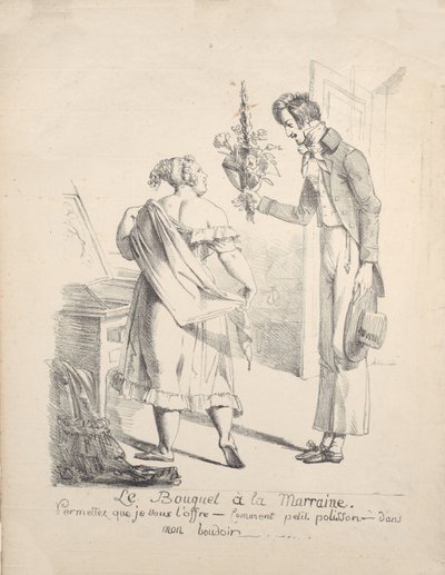 Het Boeket van de Peettante door Vivant Denon