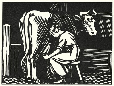 Illustratie voor Tess Of The D’Urbervilles door Thomas Hardy door Vivien Gribble