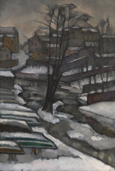 Sint-Petersburg in de winter door Daniel Vladimir Baranoff Rossine