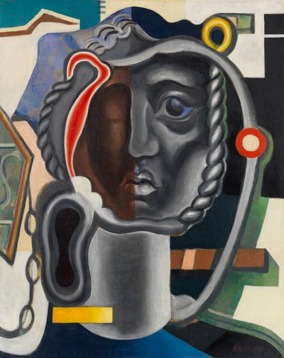 Mechanisch hoofd door Daniel Vladimir Baranoff Rossine