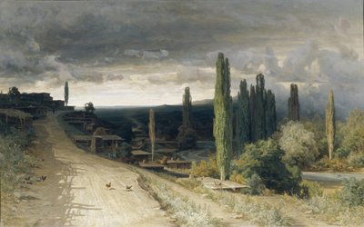 In Alushta, 1860 door Vladimir Donatovich Orlovsky