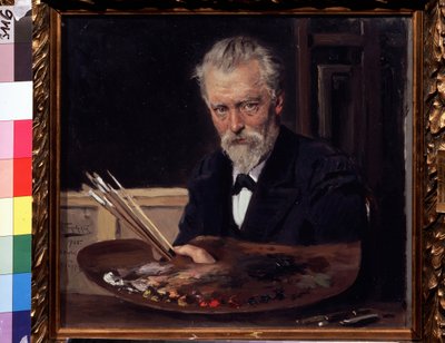Zelfportret door Vladimir Egorovic Makovsky