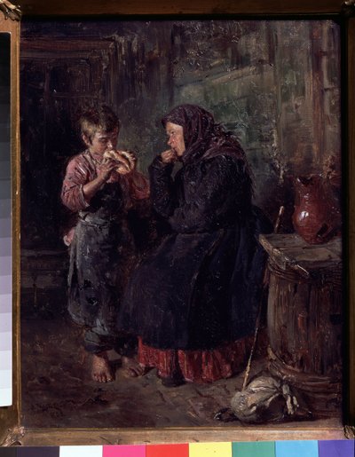 De hereniging door Vladimir Egorovic Makovsky