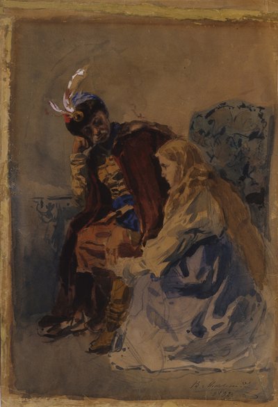 Mazepa met Maria door Vladimir Egorovic Makovsky