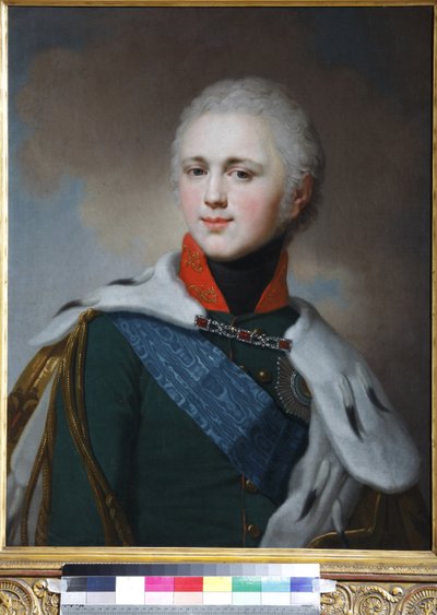 Portret van keizer Alexander I door Vladimir Lukich Borovikovsky