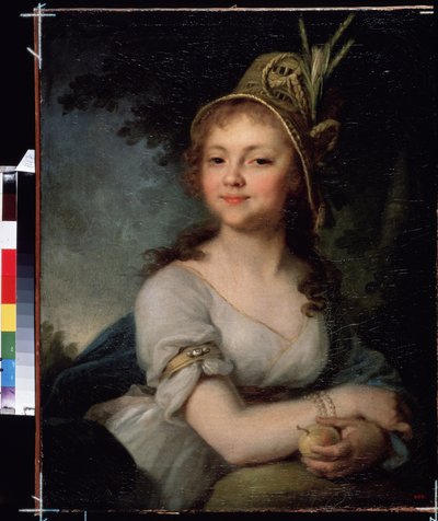 Portret van Ekaterina Arsenyeva door Vladimir Lukich Borovikovsky
