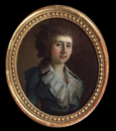 Portret van de schrijver Vasily V. Kapnist (1757 of 1758-1823) door Vladimir Lukich Borovikovsky