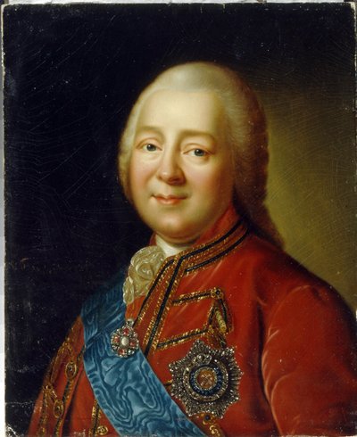 Portret van generaal en graaf Nikita Ivanovitsj Panin door Vladimir Lukich Borovikovsky
