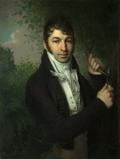 Portret van Alexander Petrovich Dubovitsky, tussen 1816 en 1820 door Vladimir Lukich Borovikovsky