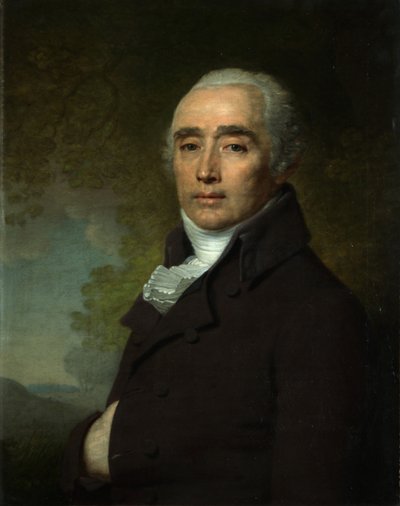 Portret van Pyotr Nikolayevich Dubovitsky, 1804 door Vladimir Lukich Borovikovsky