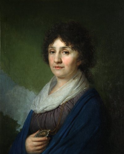 Portret van Yekaterina Nikolayevna Davydova door Vladimir Lukich Borovikovsky