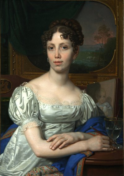 Portret van Yekaterina Vladimirovna Rodzyanko, 1821 door Vladimir Lukich Borovikovsky