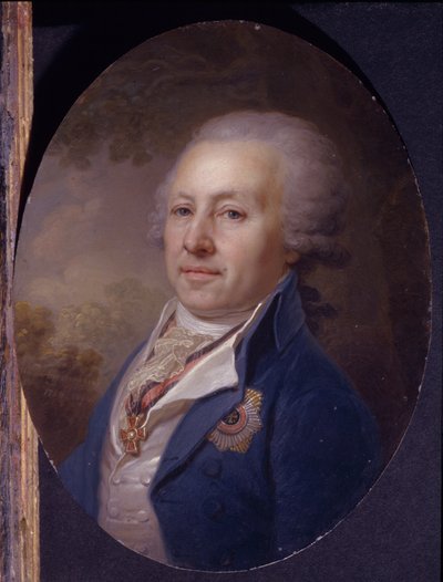 Portret van baron Alexei Ivanovich Vasilyev 1742-1807, 1794 door Vladimir Lukich Borovikovsky