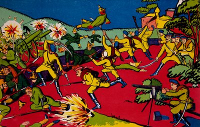 Duitsers jullie zijn sterke wezens, jullie zullen Warschau niet zien, het is beter om nu naar Berlijn te vluchten terwijl je nog leeft door Vladimir Mayakovsky