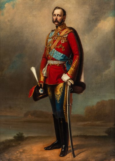 Portret van keizer Alexander II 1818-1881, tweede helft van de 19e eeuw door Vladimir Vasilyevich Perov