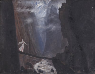 Toneelontwerp voor de opera Béla door A. Alexandrov door Vladimir Vladimirovich Dmitriyev