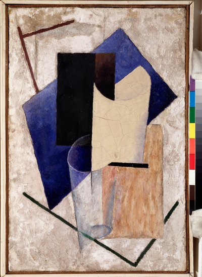 Stilleven, ca.1920 door Vladislav Maximilianovich Strzheminsky