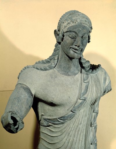 Apollo van Veii, uit de Tempel van Minerva (detail) door Vulca
