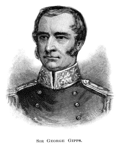Sir George Gipps, Gouverneur van New South Wales, 1886 door WA Hirschmann