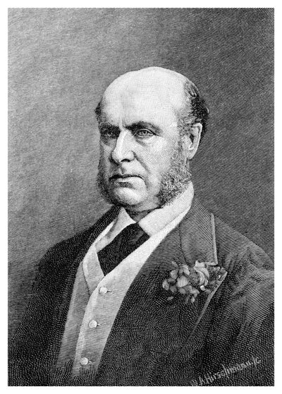 Sir Hercules Robinson, Britse koloniale bestuurder 1886 door WA Hirschmann