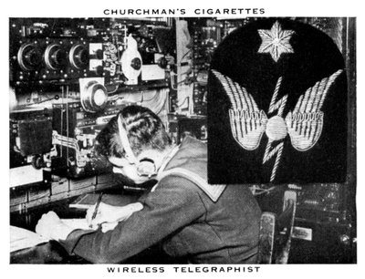 Draadloze telegrafist door WA and AC Churchman