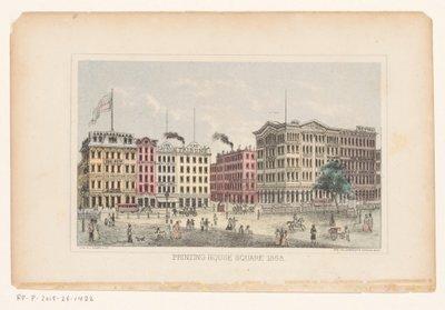 Park Row, Manhattan door W.C. Rogers and Co.