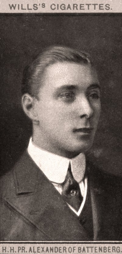 H.H, PR. Alexander van Battenberg door WD and HO Wills