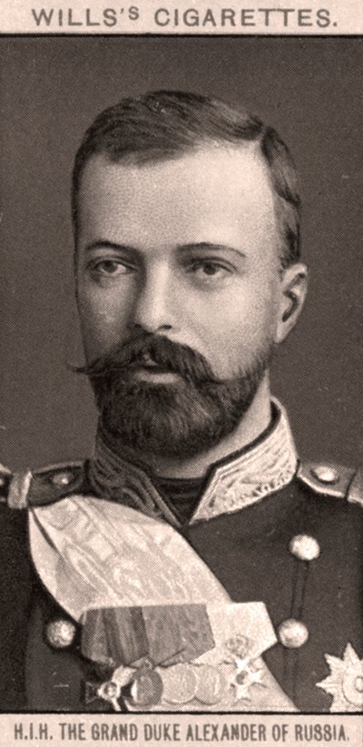H.I.H. De Groothertog Alexander van Rusland door WD and HO Wills