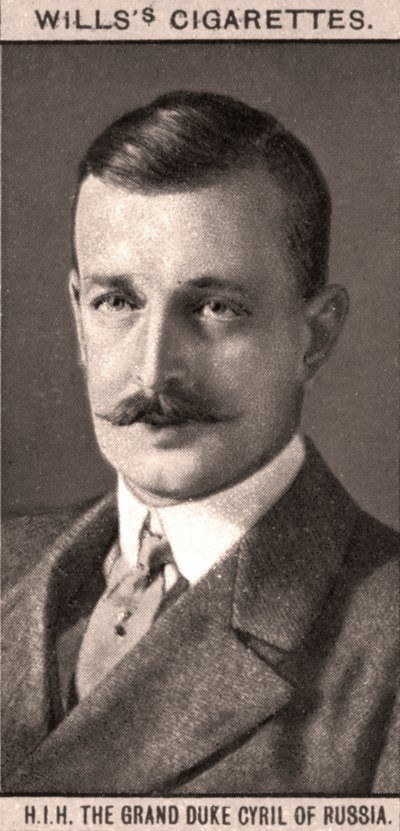 H.I.H. De grootvorst Cyril van Rusland door WD and HO Wills