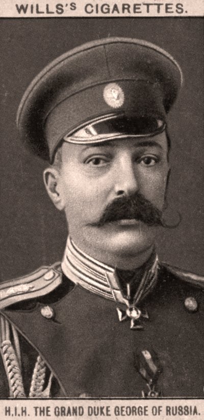 Z.K.H. De Groothertog George van Rusland, 1908 door WD and HO Wills