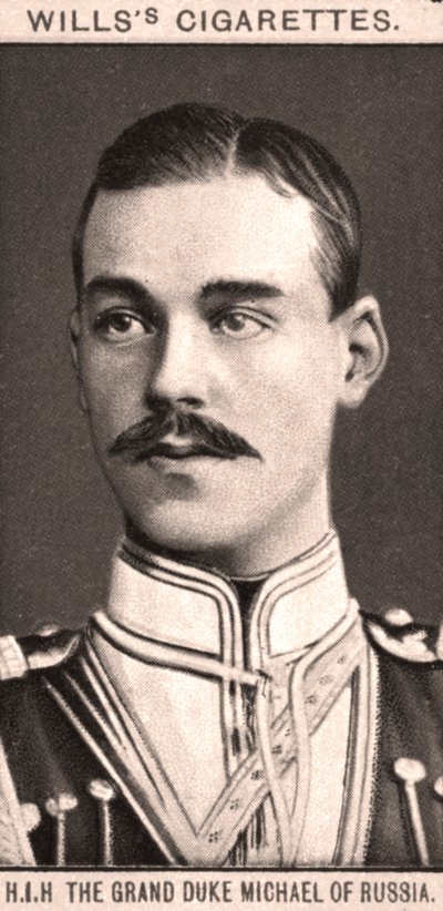 Z.K.H. De Groothertog Michael van Rusland, 1908 door WD and HO Wills