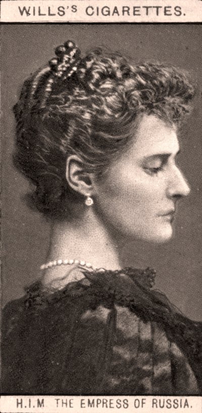 H.I.M. De Keizerin van Rusland, 1908 door WD and HO Wills