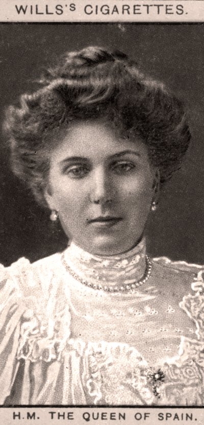 H.M. De Koningin van Spanje door WD and HO Wills