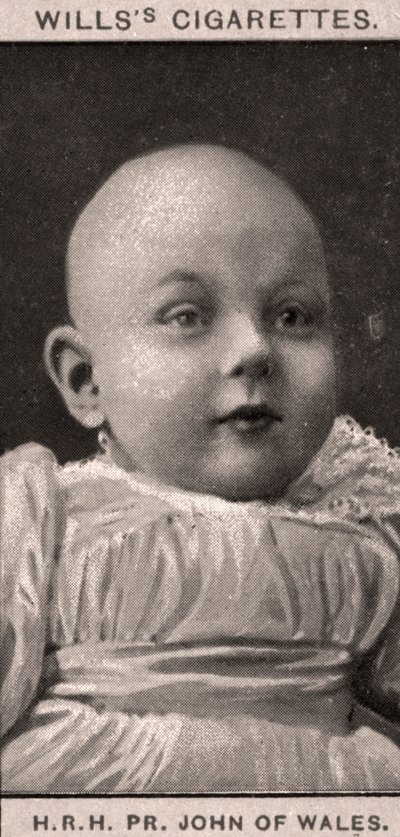 H.R.H, P.R, John van Wales, 1908 door WD and HO Wills