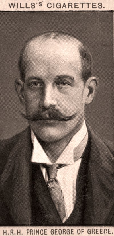 Z.K.H. Prins George van Griekenland, 1908 door WD and HO Wills