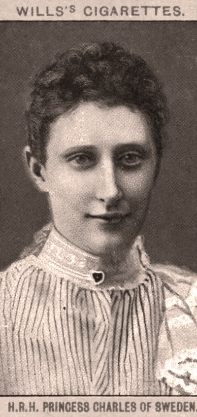 H.K.H. Prinses Charles van Zweden, 1908 door WD and HO Wills