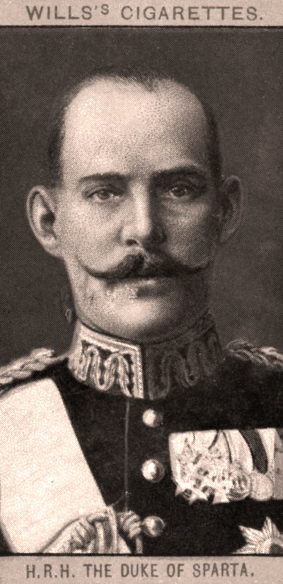 Zijne Koninklijke Hoogheid De Hertog van Sparta, 1908 door WD and HO Wills